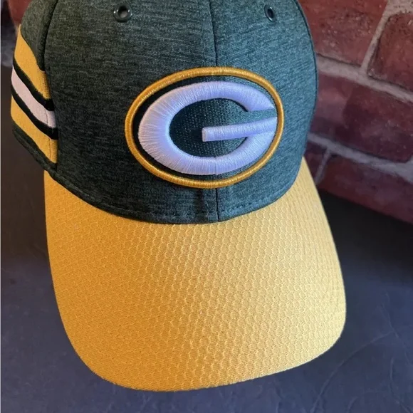 Green Bay Packers New Era 39Thirty M/LGreen Hat - Picture 2 of 9
